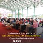  วันที่ 27 สิงหาคม 2569 พิธีทำบุญตักบาตรเนื่องในโอกาสครบรอบ 63 ปี วันสถาปนาโรงเรียน ณ โดมอเนกประสงค์ โรงเรียนพิบูลมังสาหาร