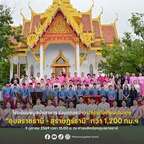 วันที่ 9 ตุลาคม 2569 นายพุฒิเมธ พวงจันทึก ผู้อำนวยการโรงเรียน พร้อมด้วยคณะผู้บริหาร คณะครู และนักเรียนตัวแทนจาก “วงโปงลางศิลป์ไทรเงิน” ได้เข้าร่วมพิธีปล่อยขบวน “ต้นเทียนแห่งศรัทธา” 
